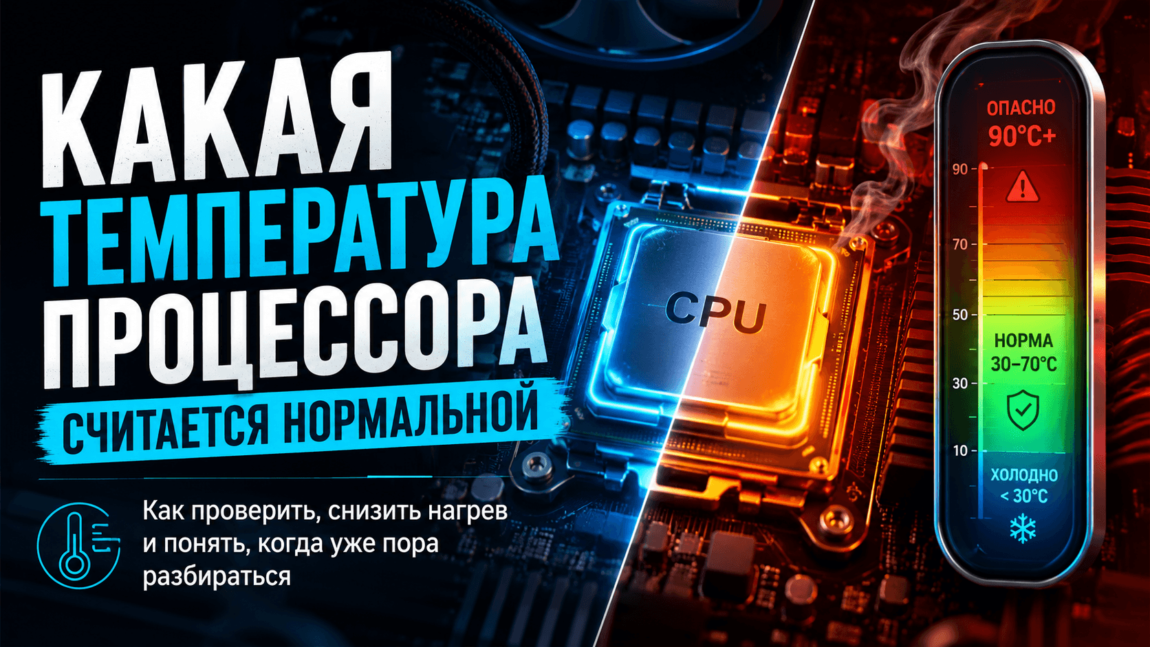 Как снизить температуру процессора: причины и решения Как снизить температуру процессора: причины и решения